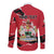 Personalized Canada Manitoba Province Bison Long Sleeve Button Shirt Gloriosus et Liber