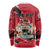 Personalized Canada Manitoba Province Bison Long Sleeve Shirt Gloriosus et Liber