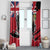 Canada Manitoba Province Bison Window Curtain Gloriosus et Liber