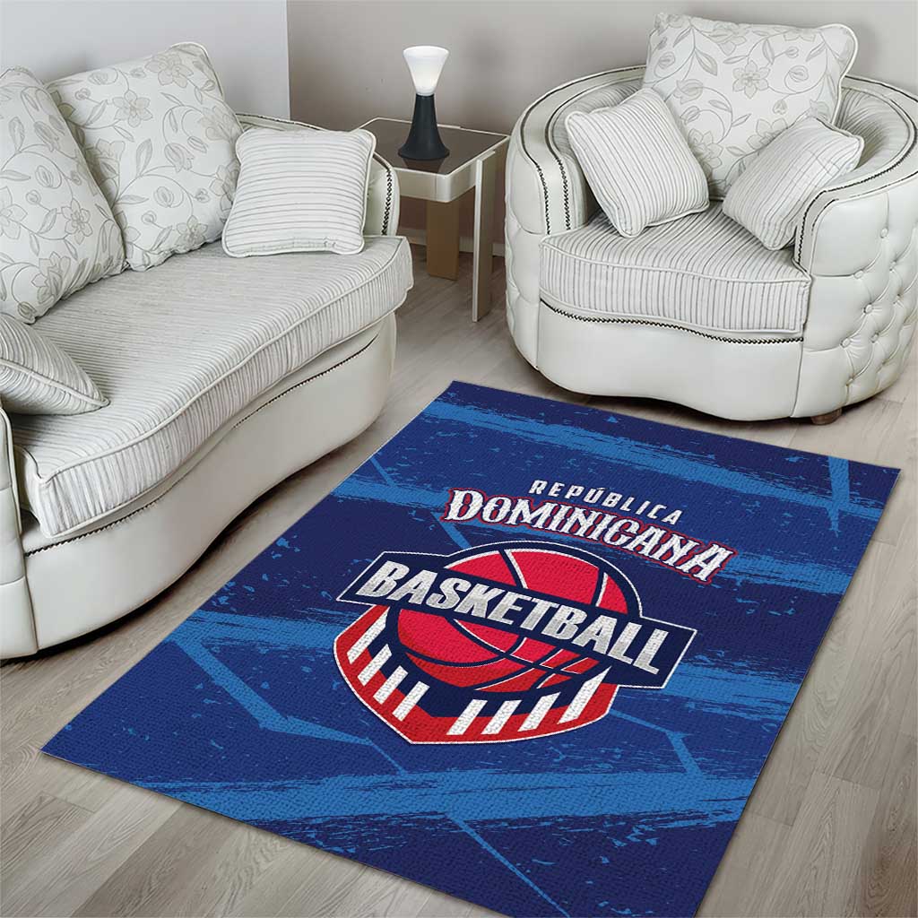Dominican Republic Basketball Area Rug Enjoy The Game