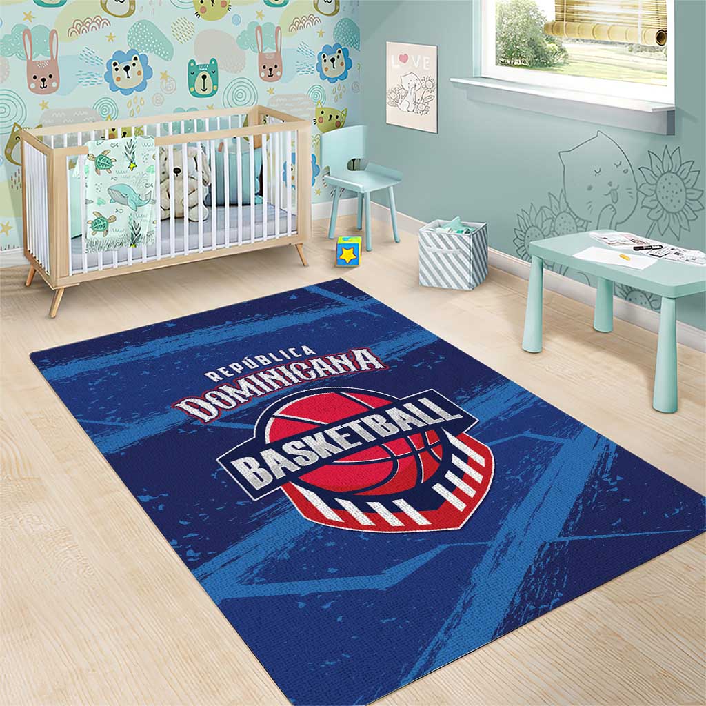 Dominican Republic Basketball Area Rug Enjoy The Game