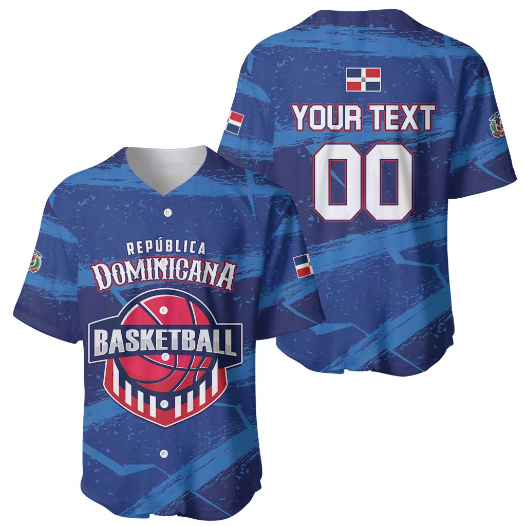 Custom Dominican Republic Basketball Baseball Jersey Enjoy The Game