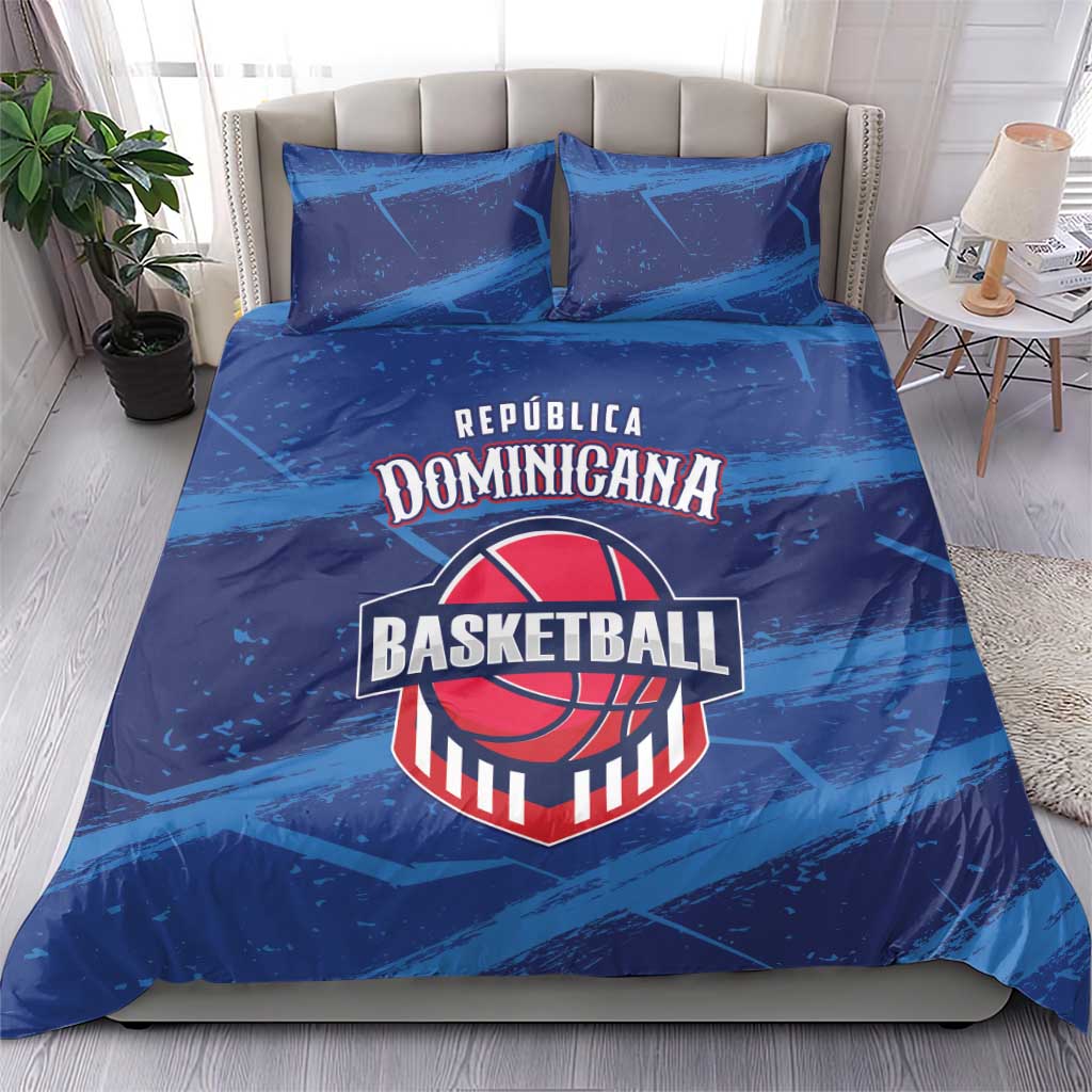Dominican Republic Basketball Bedding Set Enjoy The Game
