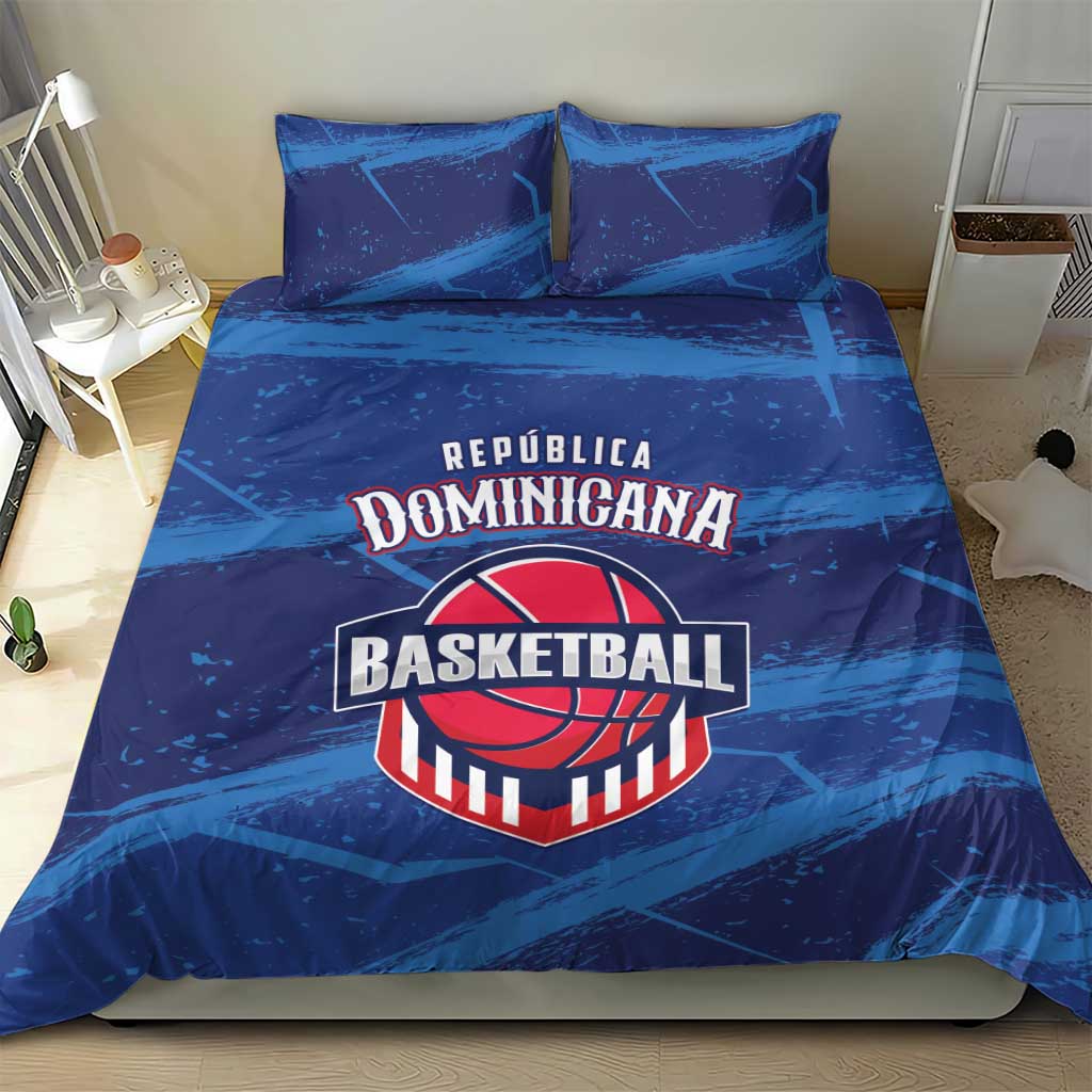 Dominican Republic Basketball Bedding Set Enjoy The Game