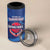 Custom Dominican Republic Basketball 4 in 1 Can Cooler Tumbler Enjoy The Game