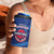 Custom Dominican Republic Basketball 4 in 1 Can Cooler Tumbler Enjoy The Game