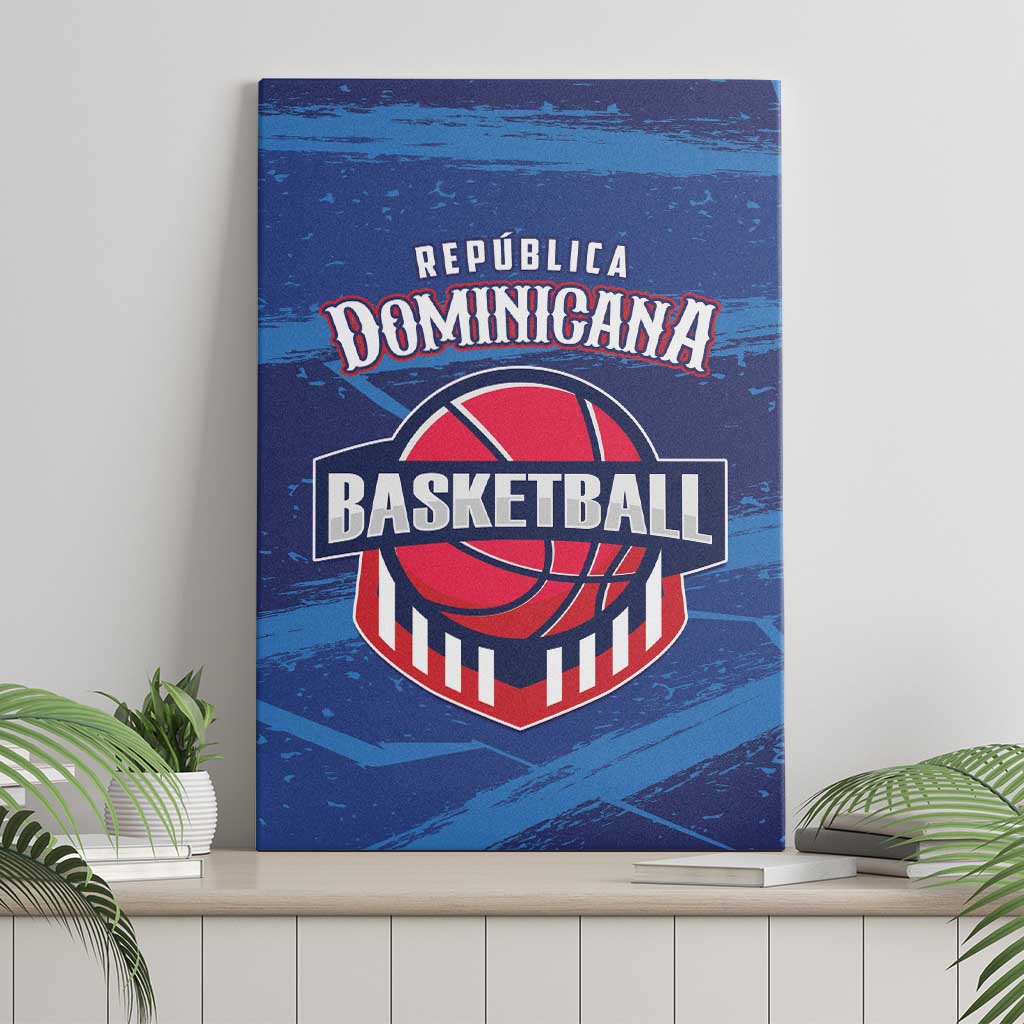 Dominican Republic Basketball Canvas Wall Art Enjoy The Game