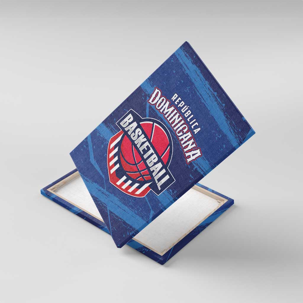 Dominican Republic Basketball Canvas Wall Art Enjoy The Game