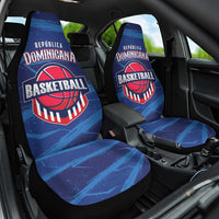 Dominican Republic Basketball Car Seat Cover Enjoy The Game