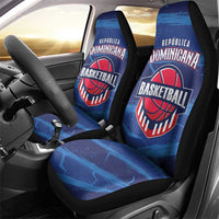 Dominican Republic Basketball Car Seat Cover Enjoy The Game