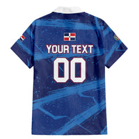 Custom Dominican Republic Basketball Family Matching Mermaid Dress and Hawaiian Shirt Enjoy The Game