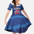 Custom Dominican Republic Basketball Family Matching Off The Shoulder Long Sleeve Dress and Hawaiian Shirt Enjoy The Game