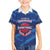 Custom Dominican Republic Basketball Family Matching Off The Shoulder Long Sleeve Dress and Hawaiian Shirt Enjoy The Game
