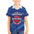 Custom Dominican Republic Basketball Family Matching Short Sleeve Bodycon Dress and Hawaiian Shirt Enjoy The Game