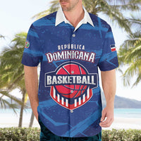 Custom Dominican Republic Basketball Hawaiian Shirt Enjoy The Game