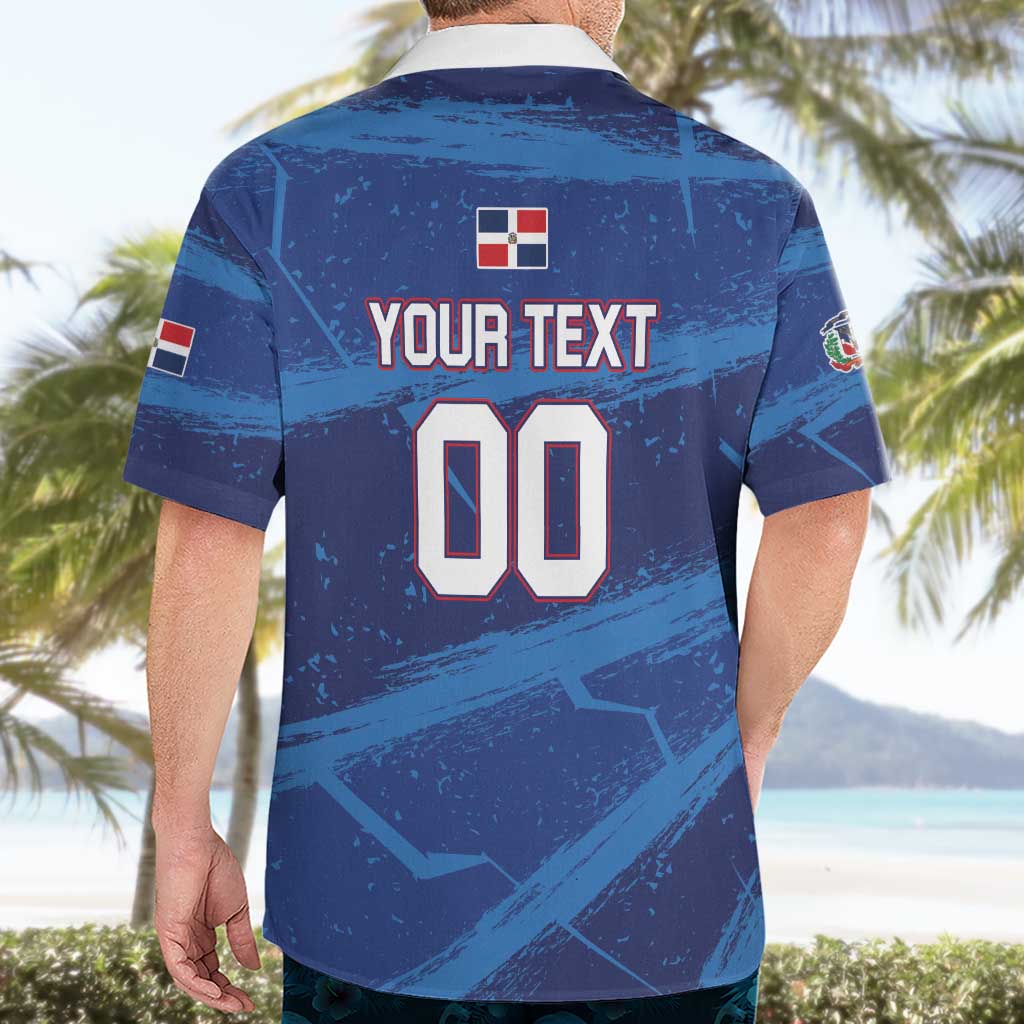 Custom Dominican Republic Basketball Hawaiian Shirt Enjoy The Game