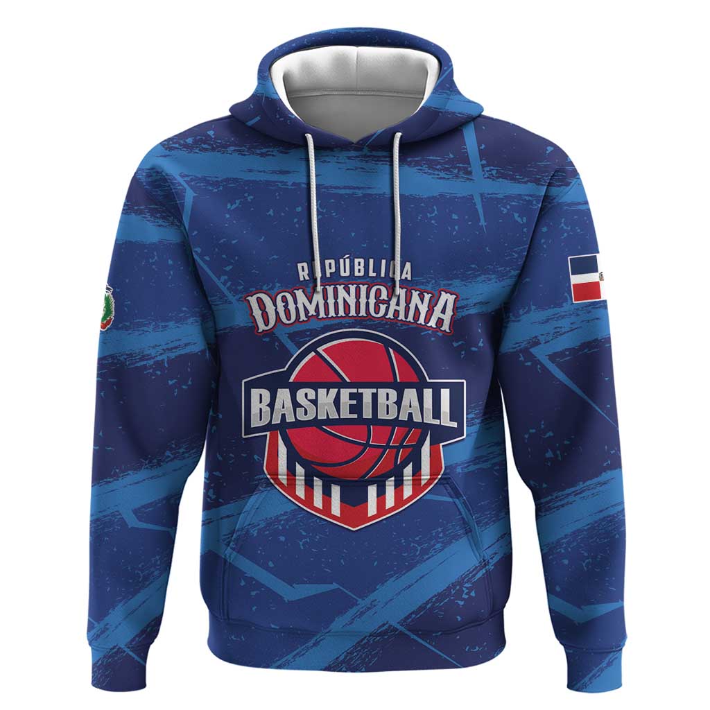Custom Dominican Republic Basketball Hoodie Enjoy The Game