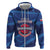 Custom Dominican Republic Basketball Hoodie Enjoy The Game