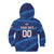 Custom Dominican Republic Basketball Kid Hoodie Enjoy The Game