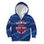 Custom Dominican Republic Basketball Kid Hoodie Enjoy The Game