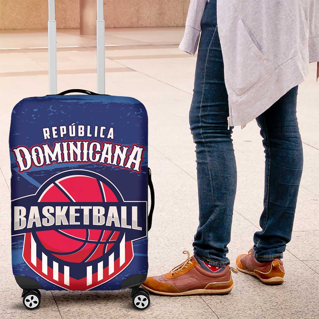Dominican Republic Basketball Luggage Cover Enjoy The Game