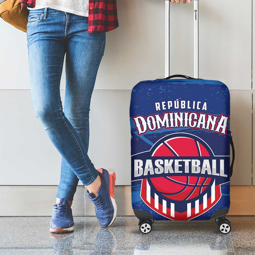 Dominican Republic Basketball Luggage Cover Enjoy The Game
