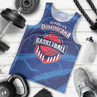 Custom Dominican Republic Basketball Men Tank Top Enjoy The Game