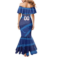 Custom Dominican Republic Basketball Mermaid Dress Enjoy The Game