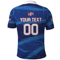 Custom Dominican Republic Basketball Polo Shirt Enjoy The Game