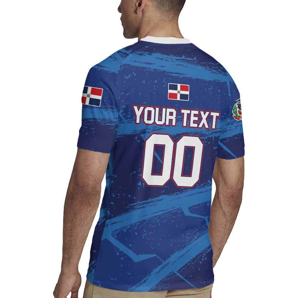 Custom Dominican Republic Basketball Rugby Jersey Enjoy The Game