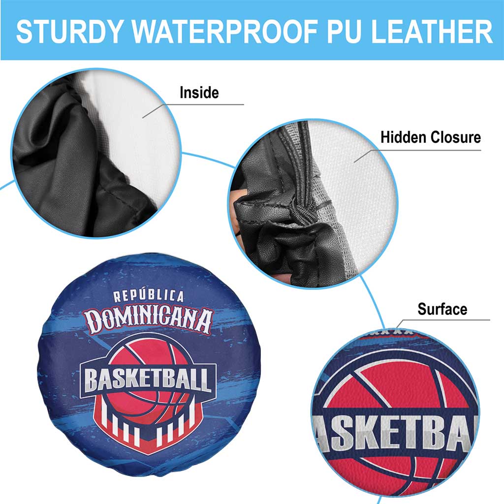 Dominican Republic Basketball Spare Tire Cover Enjoy The Game