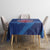 Dominican Republic Basketball Tablecloth Enjoy The Game