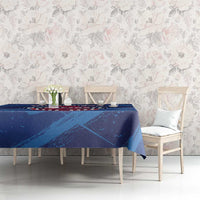 Dominican Republic Basketball Tablecloth Enjoy The Game