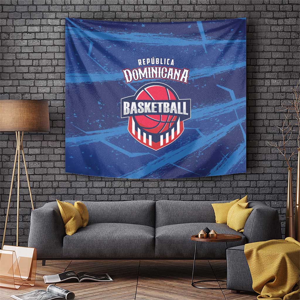 Dominican Republic Basketball Tapestry Enjoy The Game