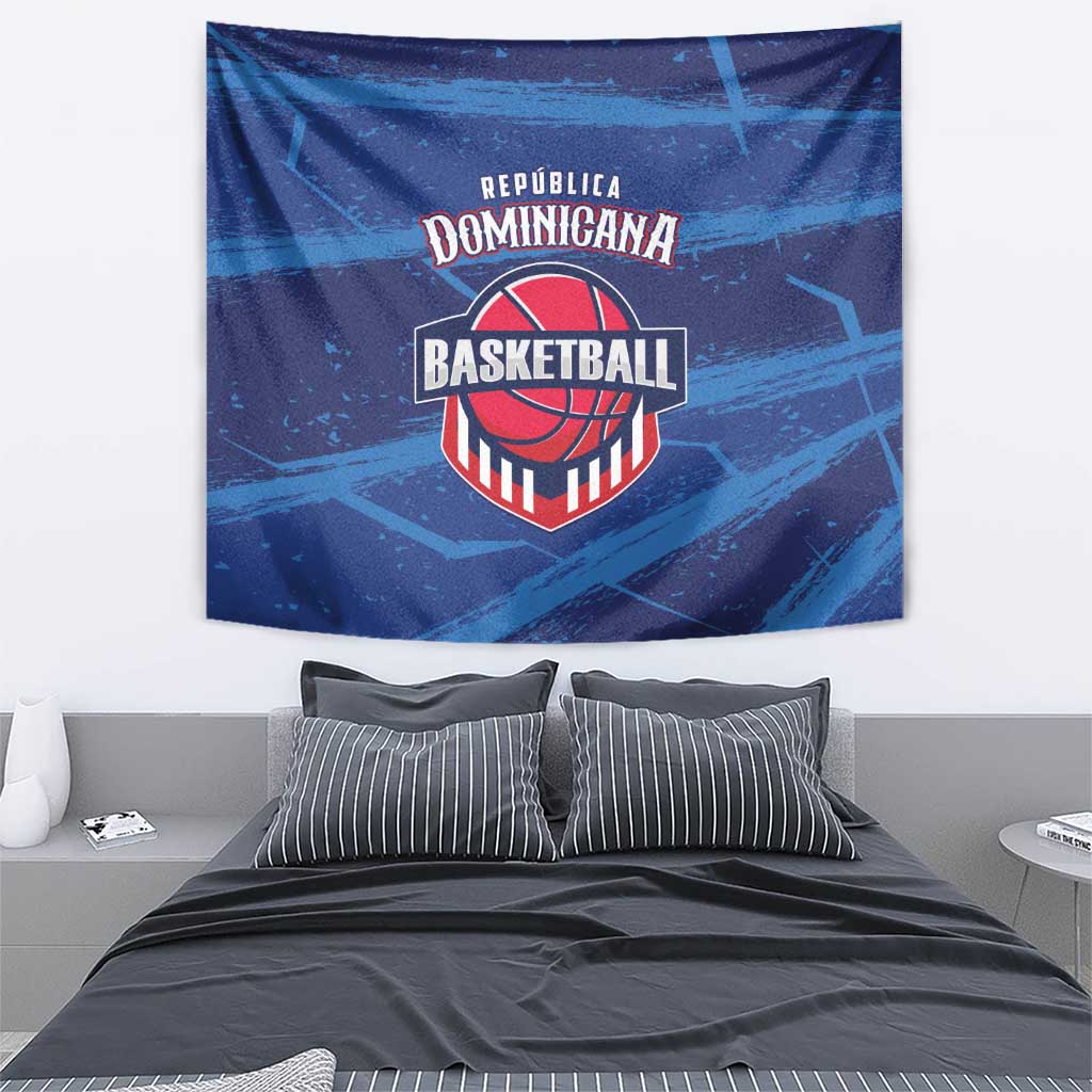 Dominican Republic Basketball Tapestry Enjoy The Game