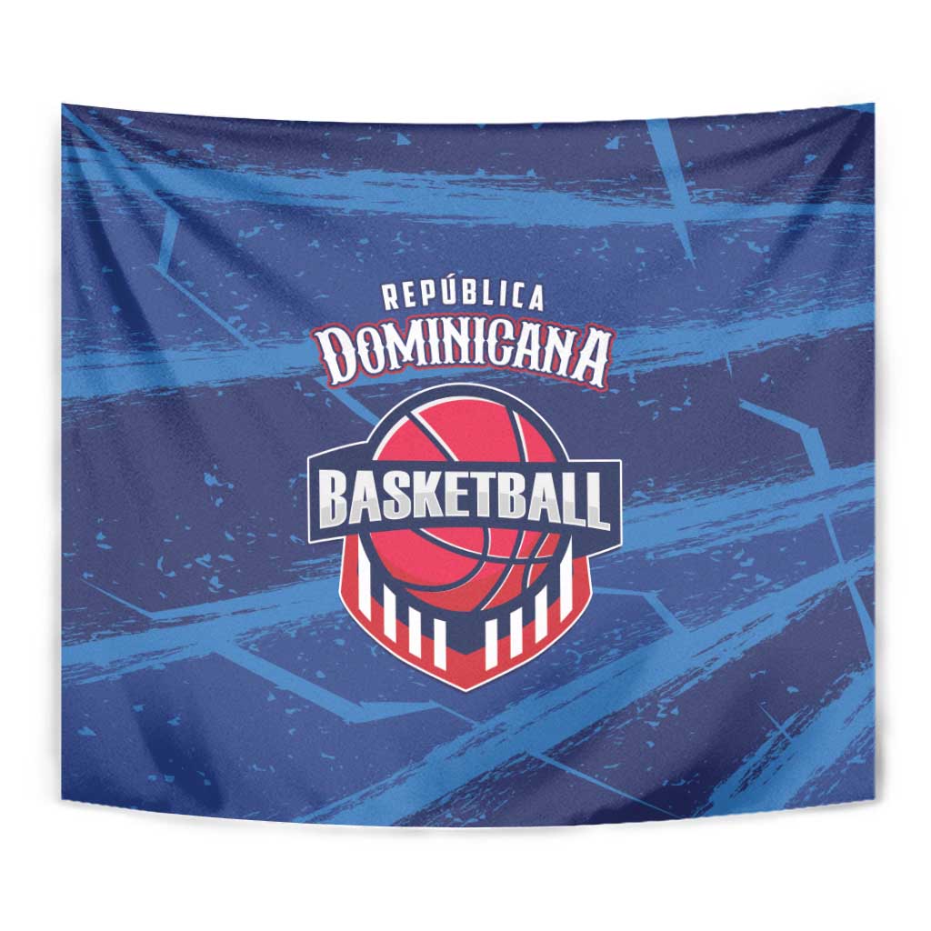 Dominican Republic Basketball Tapestry Enjoy The Game
