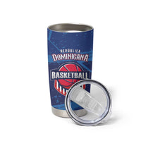 Custom Dominican Republic Basketball Tumbler Cup Enjoy The Game