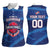 Custom Dominican Republic Basketball Women Sleeveless Polo Shirt Enjoy The Game