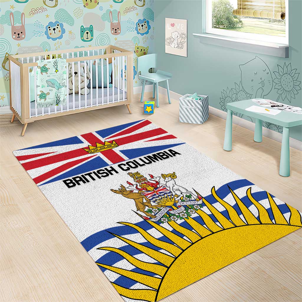 Canada British Columbia Province Area Rug Splendor sine occasu