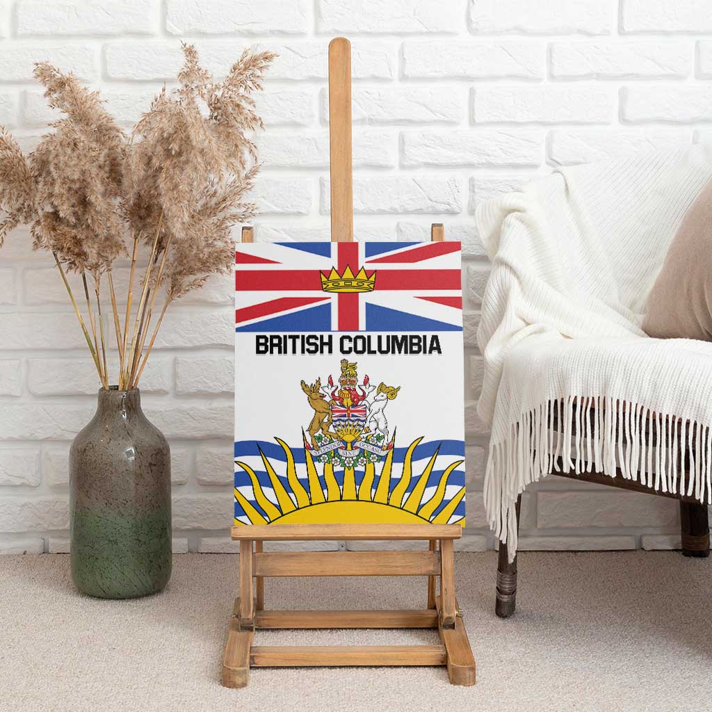 Canada British Columbia Province Canvas Wall Art Splendor sine occasu