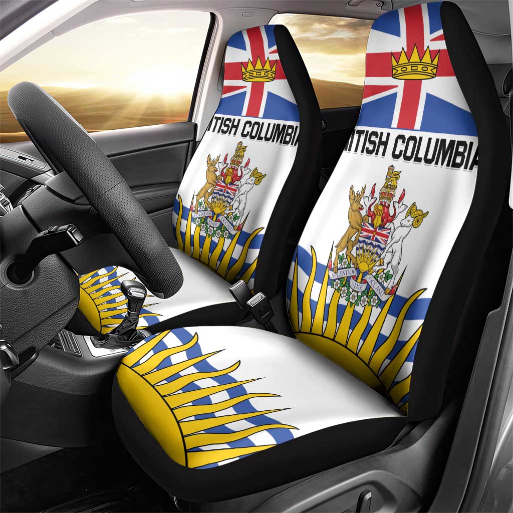Canada British Columbia Province Car Seat Cover Splendor sine occasu