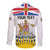 Personalized Canada British Columbia Province Family Matching Off The Shoulder Long Sleeve Dress and Hawaiian Shirt Splendor sine occasu