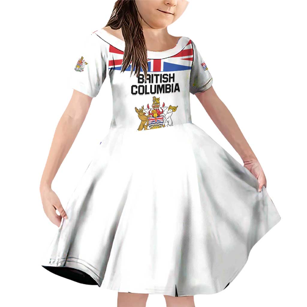 Personalized Canada British Columbia Province Family Matching Off Shoulder Short Dress and Hawaiian Shirt Splendor sine occasu