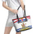 Canada British Columbia Province Leather Tote Bag Splendor sine occasu