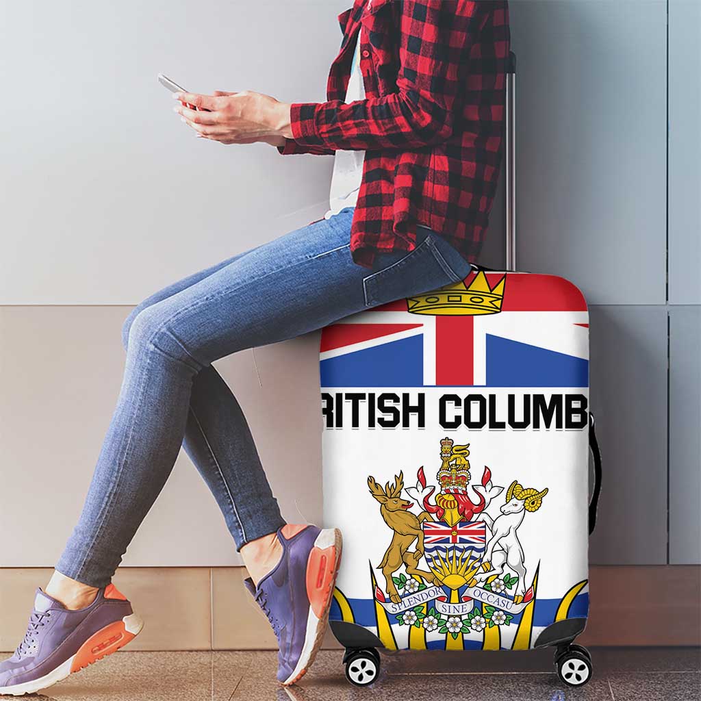 Canada British Columbia Province Luggage Cover Splendor sine occasu