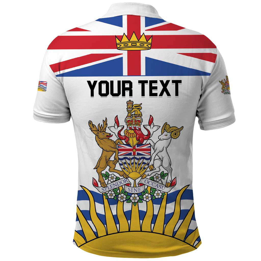 Personalized Canada British Columbia Province Polo Shirt Splendor sine occasu