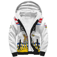 Personalized Canada British Columbia Province Sherpa Hoodie Splendor sine occasu
