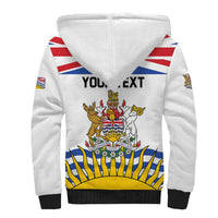Personalized Canada British Columbia Province Sherpa Hoodie Splendor sine occasu