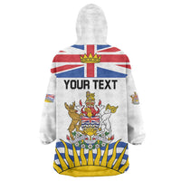Personalized Canada British Columbia Province Wearable Blanket Hoodie Splendor sine occasu