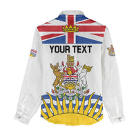 Personalized Canada British Columbia Province Women Casual Shirt Splendor sine occasu